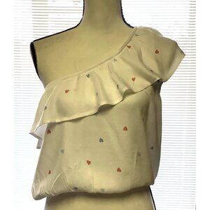 Hippie Rose White Off The Shoulder Top — Large